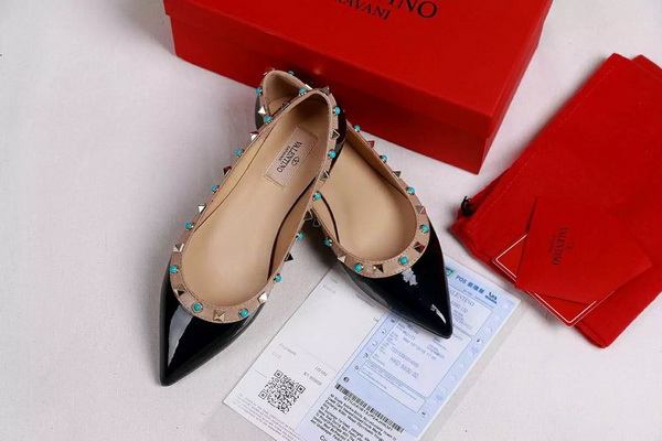 Valentino Shallow mouth flat shoes Women--023
